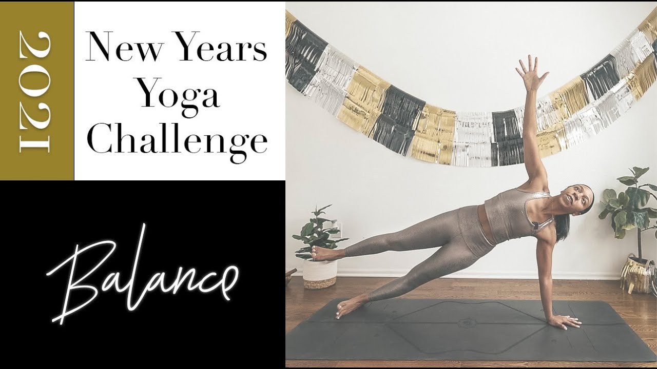 NEW YEAR’S Yoga Challenge for 2021 🌟 Beginner/Intermediate! | Day 3