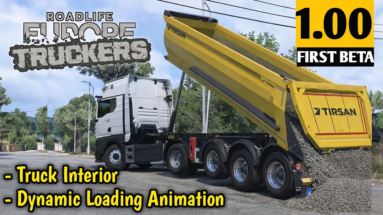 🚚FIRST BETA 1.00!! - RoadLife Europe : Truckers by Mobarco Studios Android 🏕 | Truck Game