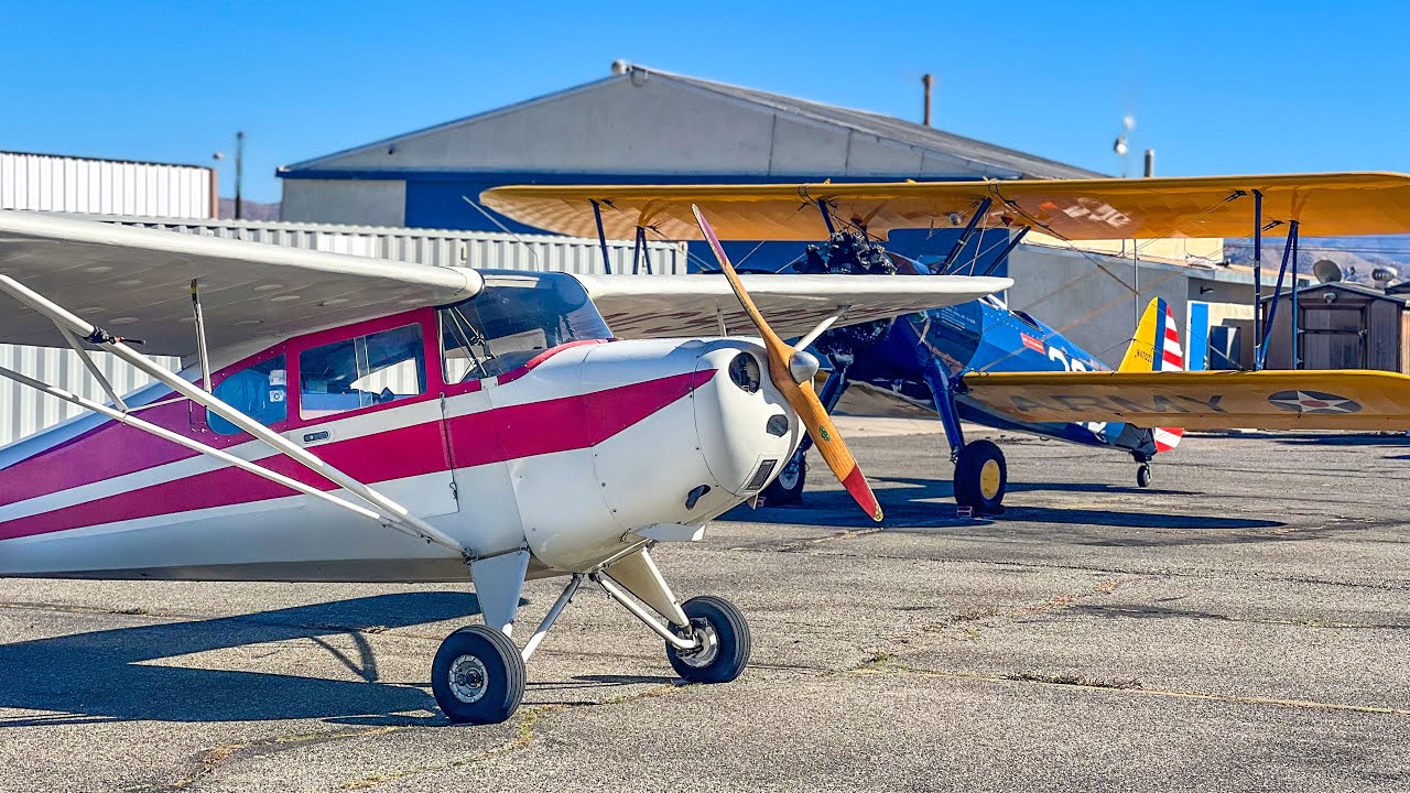 Возвращаюсь в первый аэропорт, который я посетил в качестве частного пилота — Гесперия!