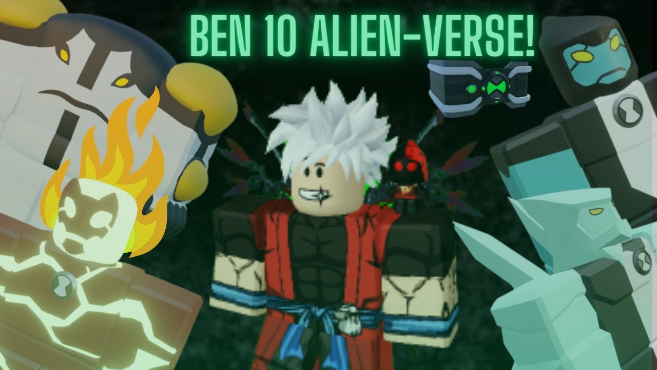 Roblox Ben 10 Alien Verse! | Heatblast and Fourarms Showcase!