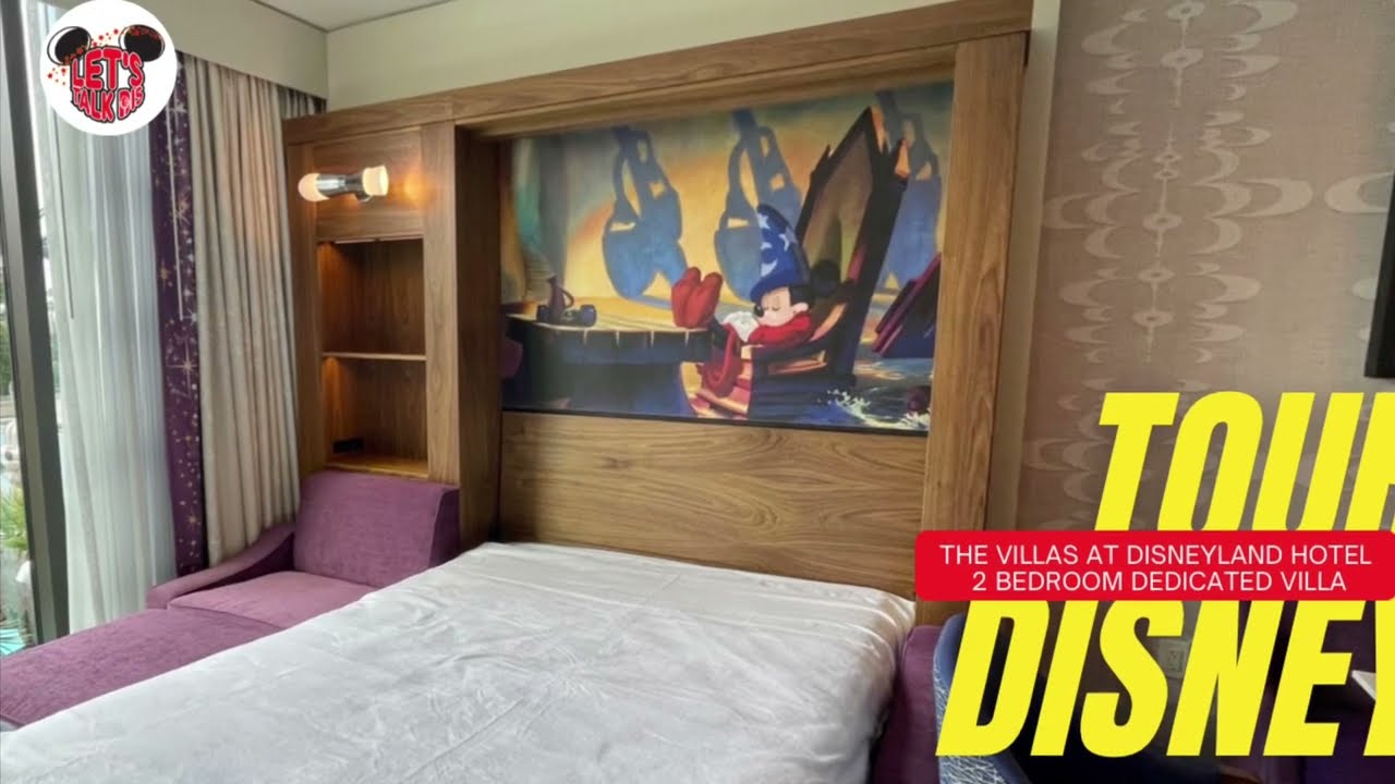 2 Bedroom Dedicated Villa With Fantasmic Theme At The Villas At Disneyland Resort!