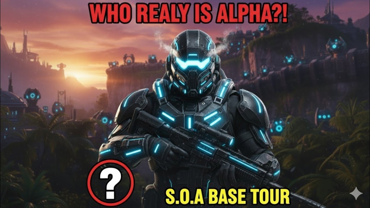 Кто на самом деле Альфа?! Тур по базе S.O.A. — Ark Survival Evolved