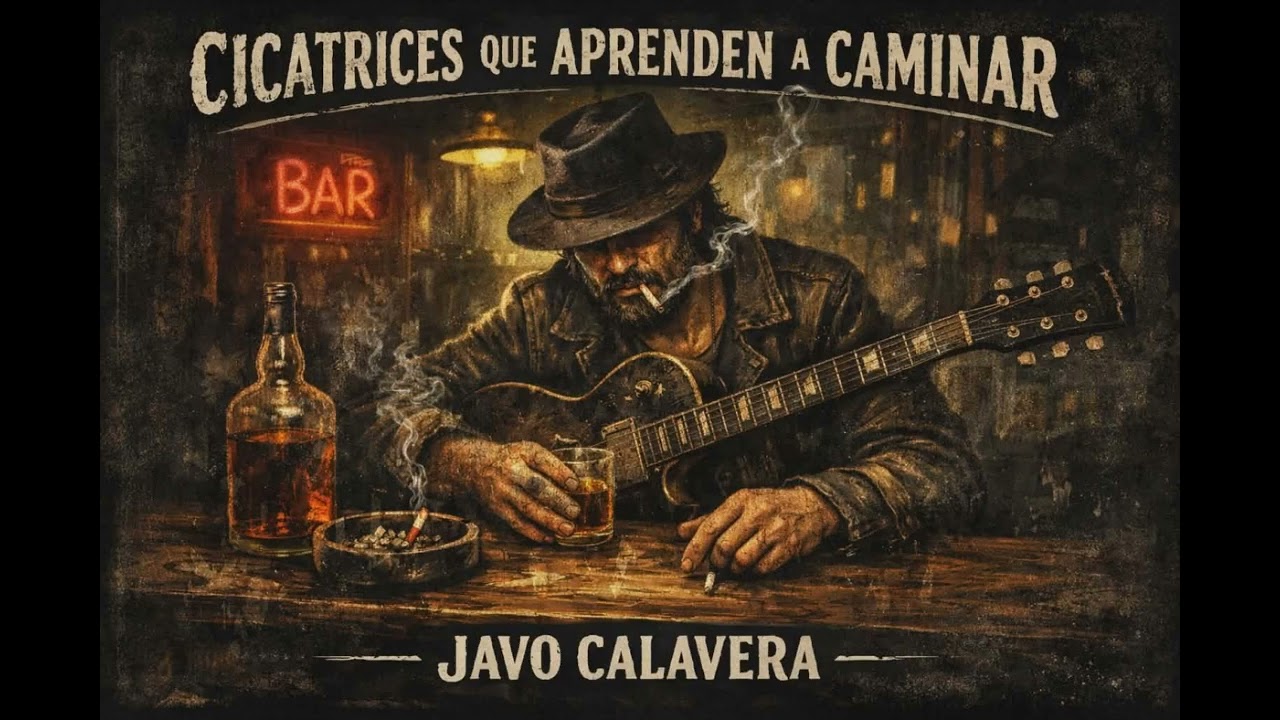 Cicatrices que aprenden a caminar - Javo Calavera 💀💀💀 Blues-Country en español 