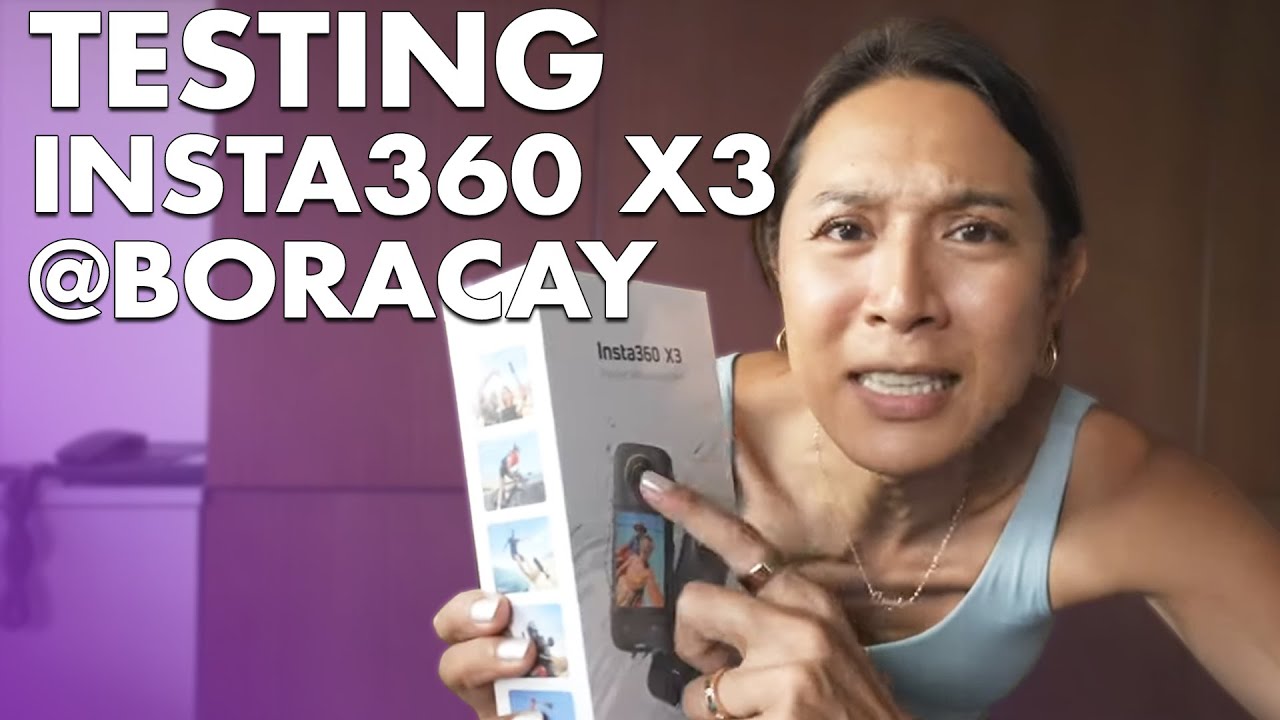 Insta360 X3 Unboxing and short test! (2022) | Angie Mead King