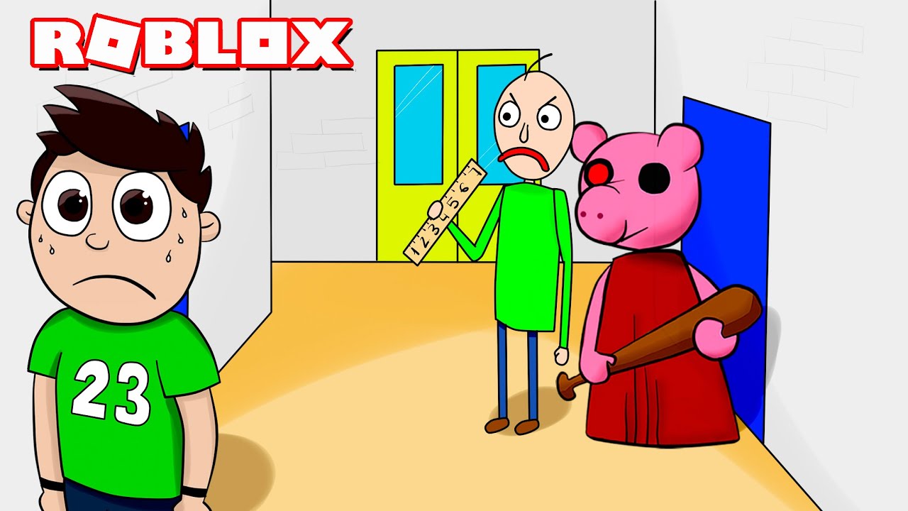 CREAN la ESCUELA de BALDI en PIGGY BUILD MODE !!