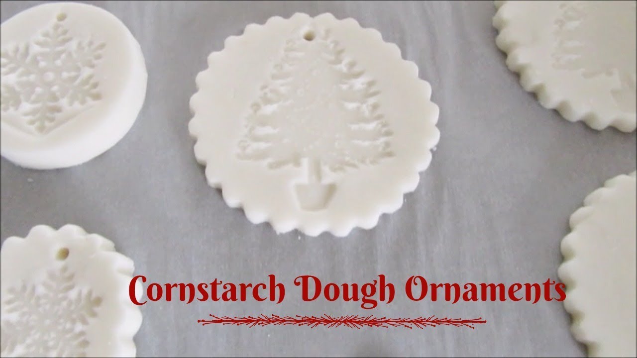 Cornstarch Dough Ornaments