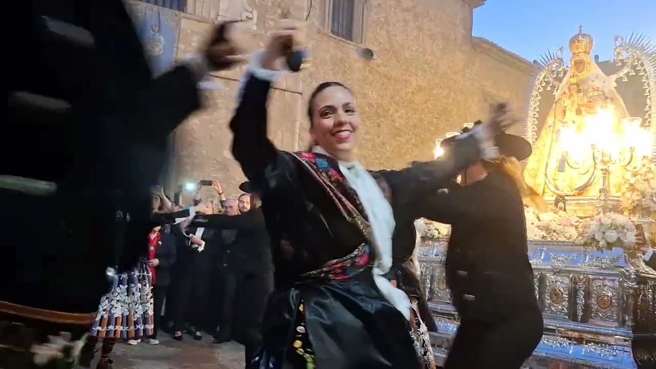 Mazantini en la procesión de la Virgen del Prado