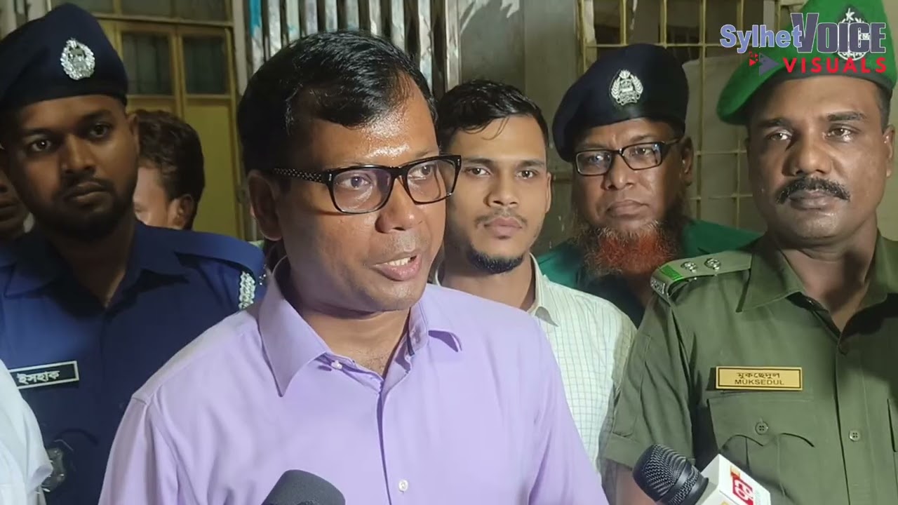 ওসমানী মেডিকেল কলেজ হাসপাতাল পরিদর্শন শেষে যা বললেন ডিসি | সিলেট ভয়েস ভিজ্যুয়াল 