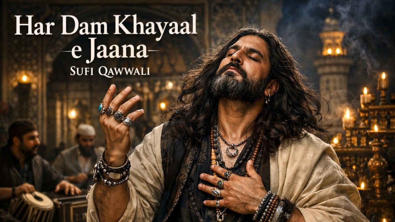 Har Dam Khayaal e Jaana ❤️ Heart Touching Sufi Qawwali | Soul Awakening Kalam