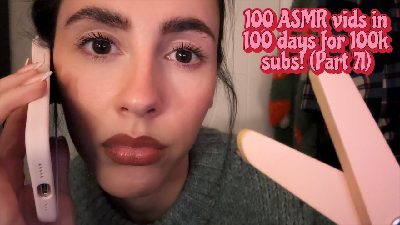 ASMR while I'm on the phone//soft spoken to semi inaudible personal attention (UNDERRATED)📞