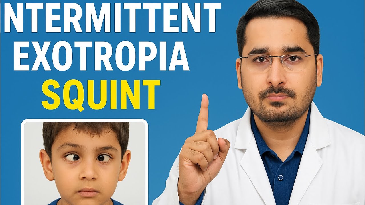 Aankh Kabhi Bahar Jati Hai? Intermittent Exotropia (Squint) Explained Simply! | Dr MA Siddiqui #eye