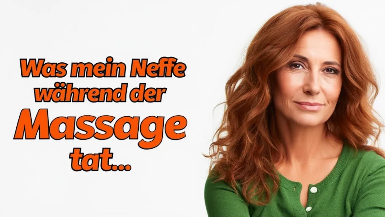 Was mein Neffe w&auml;hrend der Massage sagte, ver&auml;nderte alles&hellip;