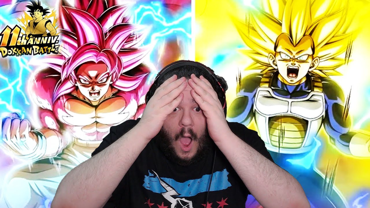 OMG!!! SONO BELLISSIMI!!! DAIMA LR GOKU SSJ4 e LR VEGETA SSJ3 11&deg; ANNIVERSARIO di DOKKAN BATTLE!