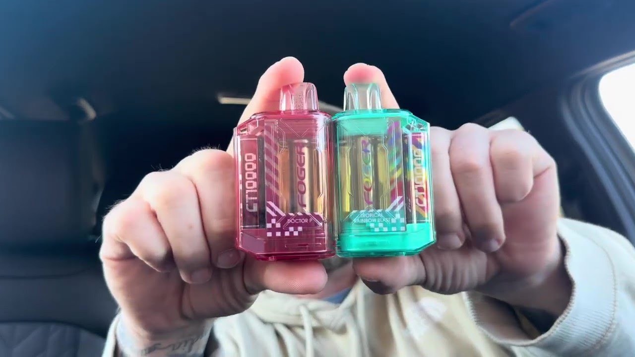 *Double Review* FOGER (CT10000) ~ Doctor P & Tropical Rainbow Blast  By @Laced Up Vapes