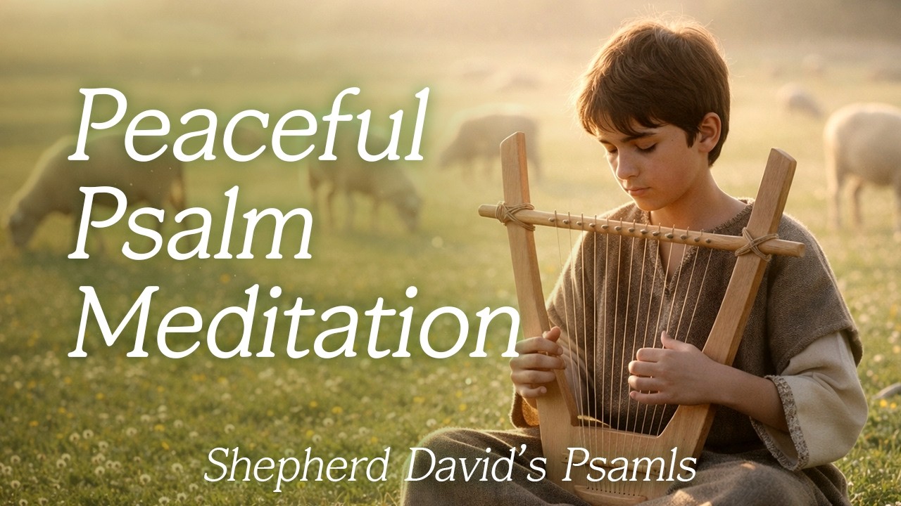 Divine Shepherd Harp | Peaceful Psalm Meditation Music