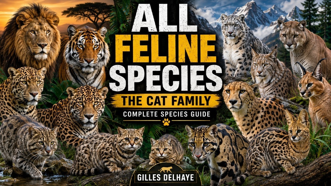 All Cat (Feline) Species - Species List