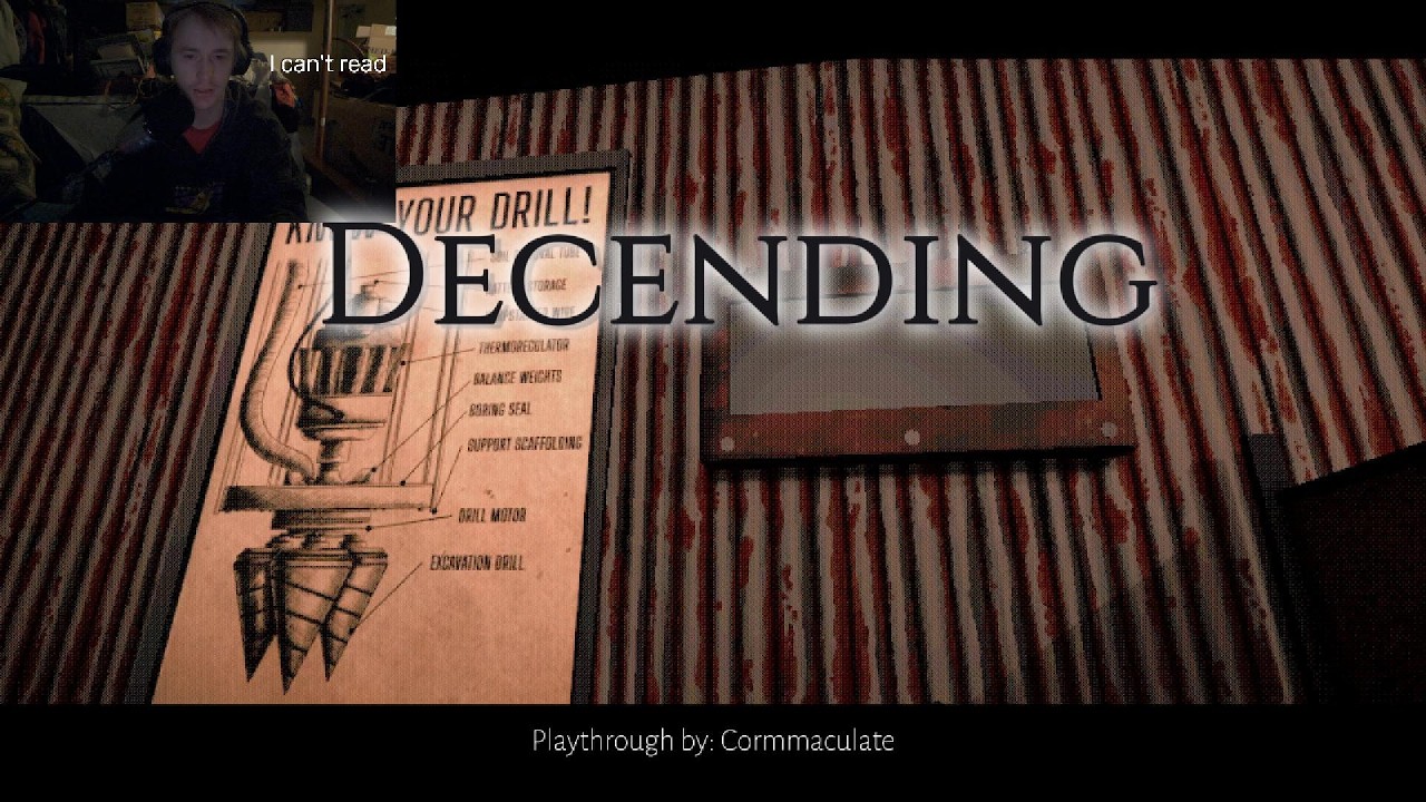 Descending: A Short Horror Game About A Drill Operator, Do You Notice Something Strange?
