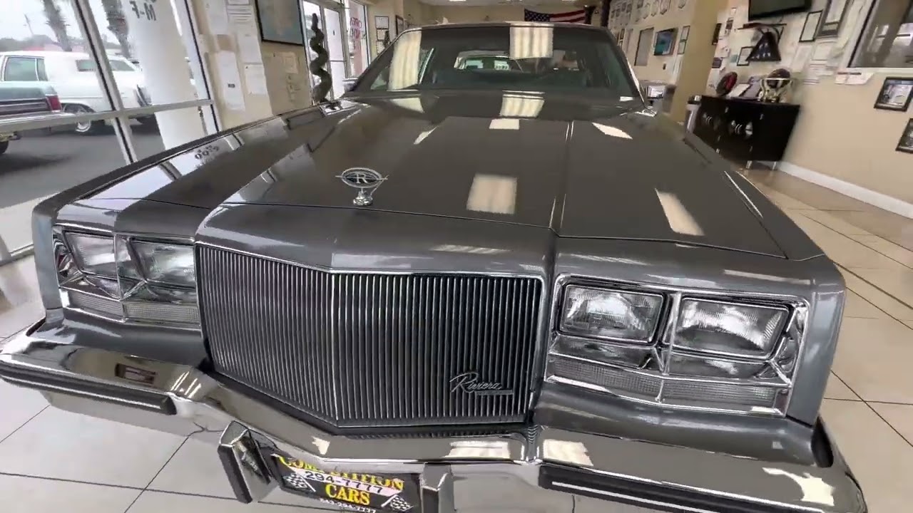 1985 Buick Riviera Exterior Walk Around Video! 3,500 ORIGINAL MILES