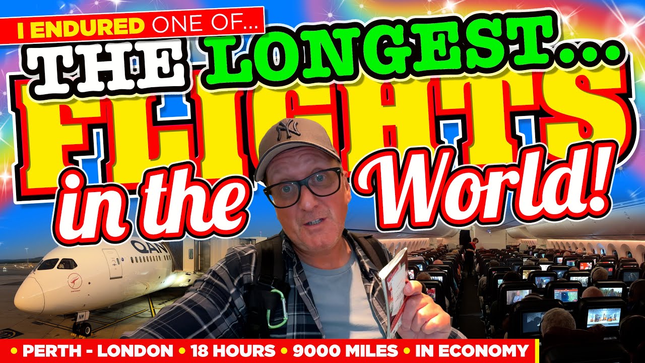 I ENDURED one of THE LONGEST FLIGHTS in the WORLD in ECONOMY! Was the Boeing DREAMliner a NIGHTMARE?