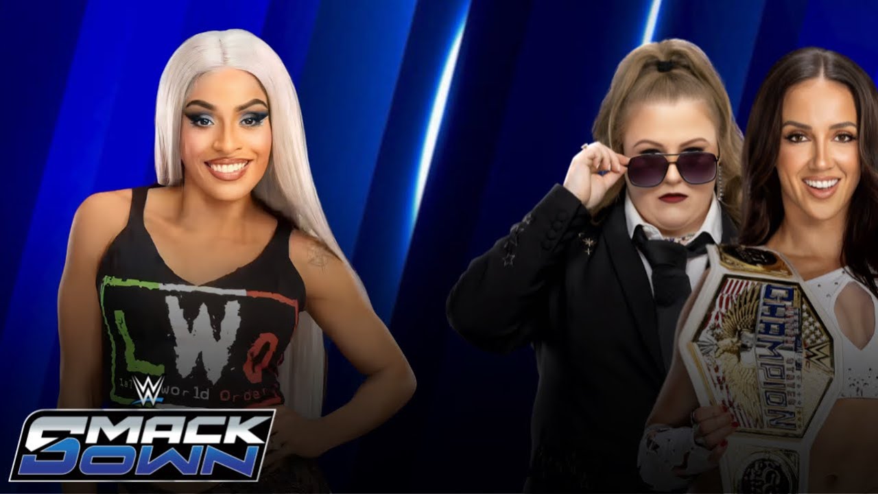 WWE 2K25 SMACKDOWN PIPER NIVEN ( W/ CHELSEA GREEN ) VS ZELINA VEGA