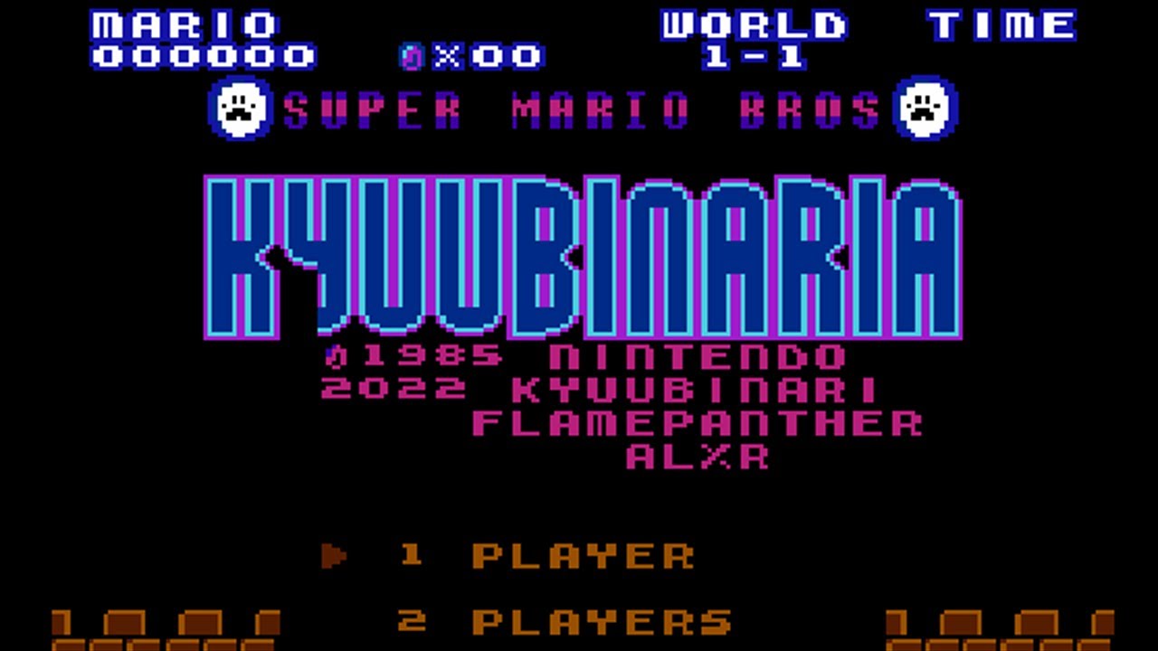 [ROMHack] [Speedrun] Super Mario Bros. Kyuubinaria