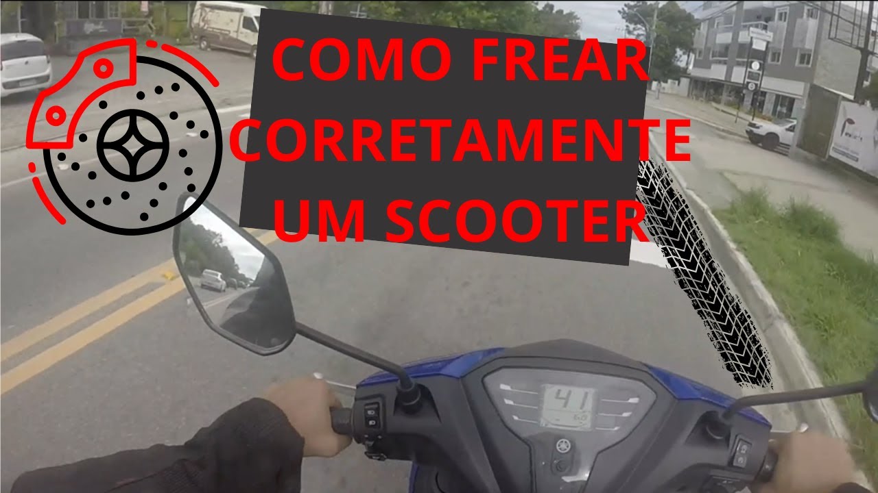 Como FREAR Scooter Dicas para PARAR sua SCOOTER com Segurança