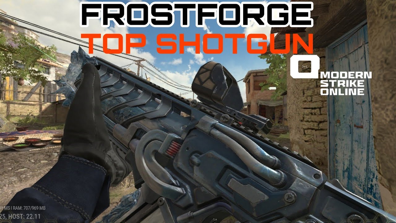 FROSTFORGE: ОБЗОР НА САМЫЙ ТОПОВЫЙ ДРОБОВИК В Modern Strike Online 1.71