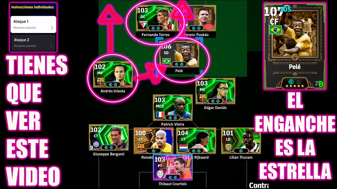 Estrategia al Toque con un Enganche! ... Pelé es Dios en esta Formación!! #efootball2026