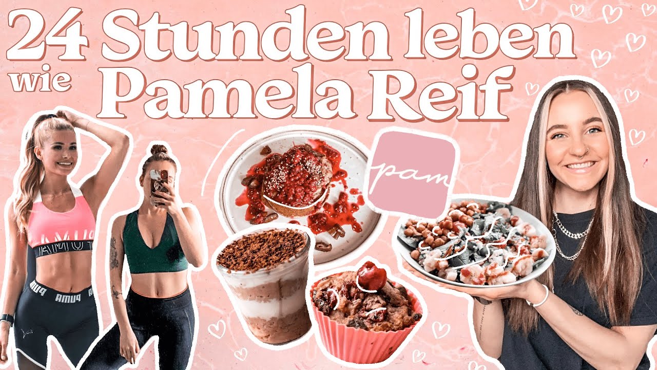 1 Tag Essen & Trainieren nach der PAM APP | Pamela Reif App Rezepte & Workouts | Was Ich Esse Am Tag