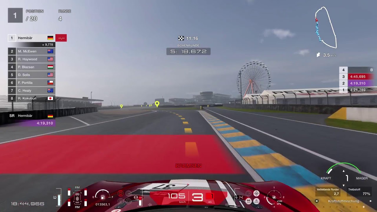 GT7 gib Gas oder fress Grass