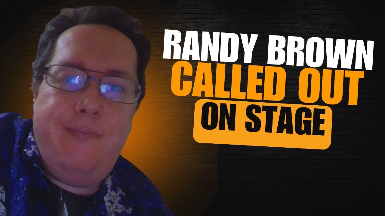 Randy the Amazing CALLED OUT on stage!!!