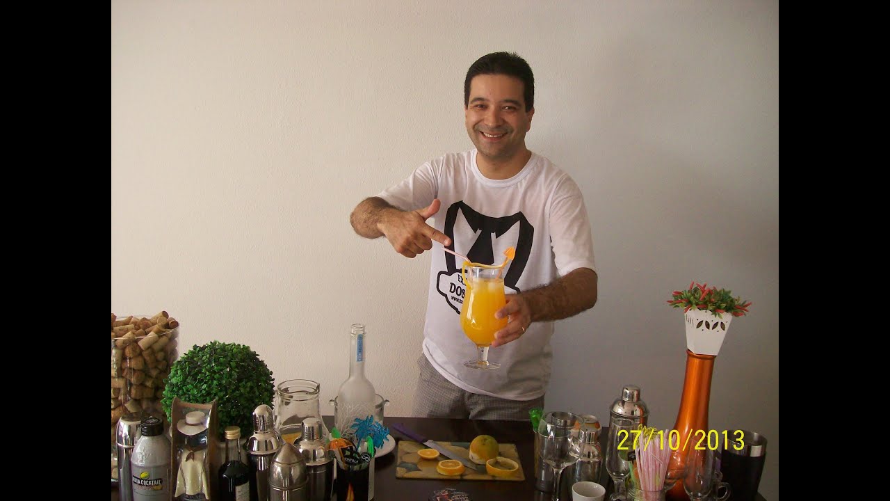 Receita Screwdriver - Executivo dos Drinks - Denis de Moraes