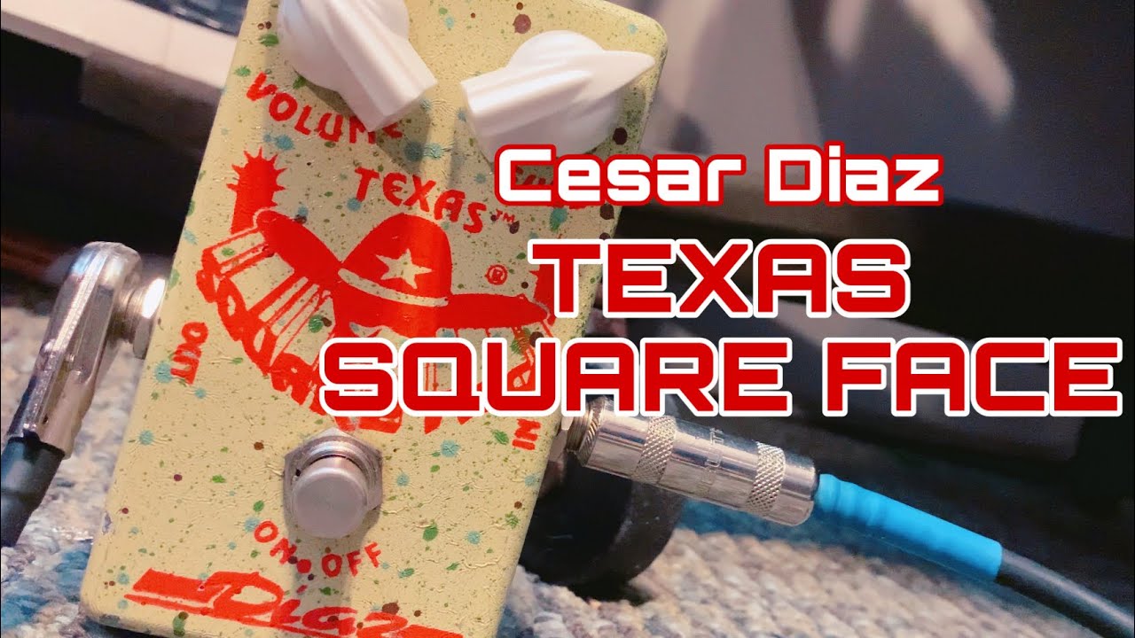 CESAR DIAZ TEXAS SQUARE FACE! Tones all over!