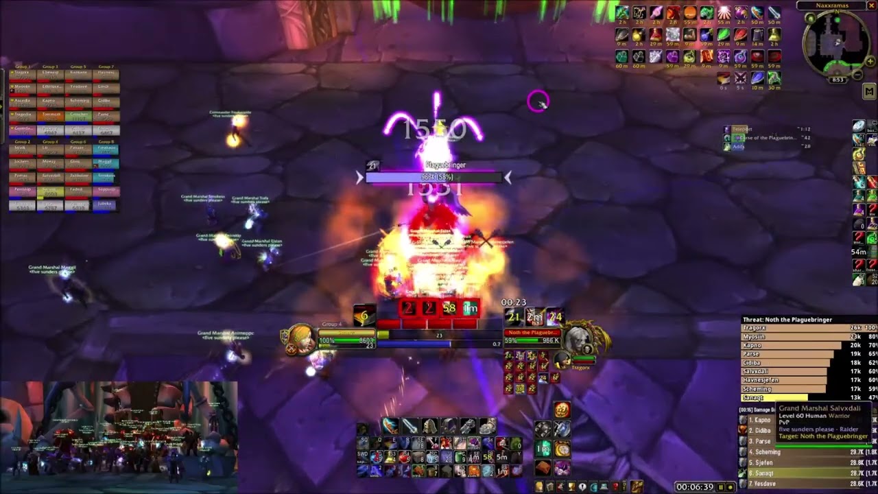 five sunders please - 37:56 Naxxramas.