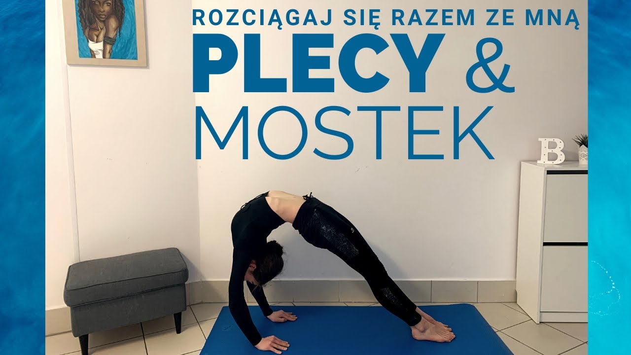 Rozciąganie PLECÓW do MOSTKA! Ćwicz razem ze mną