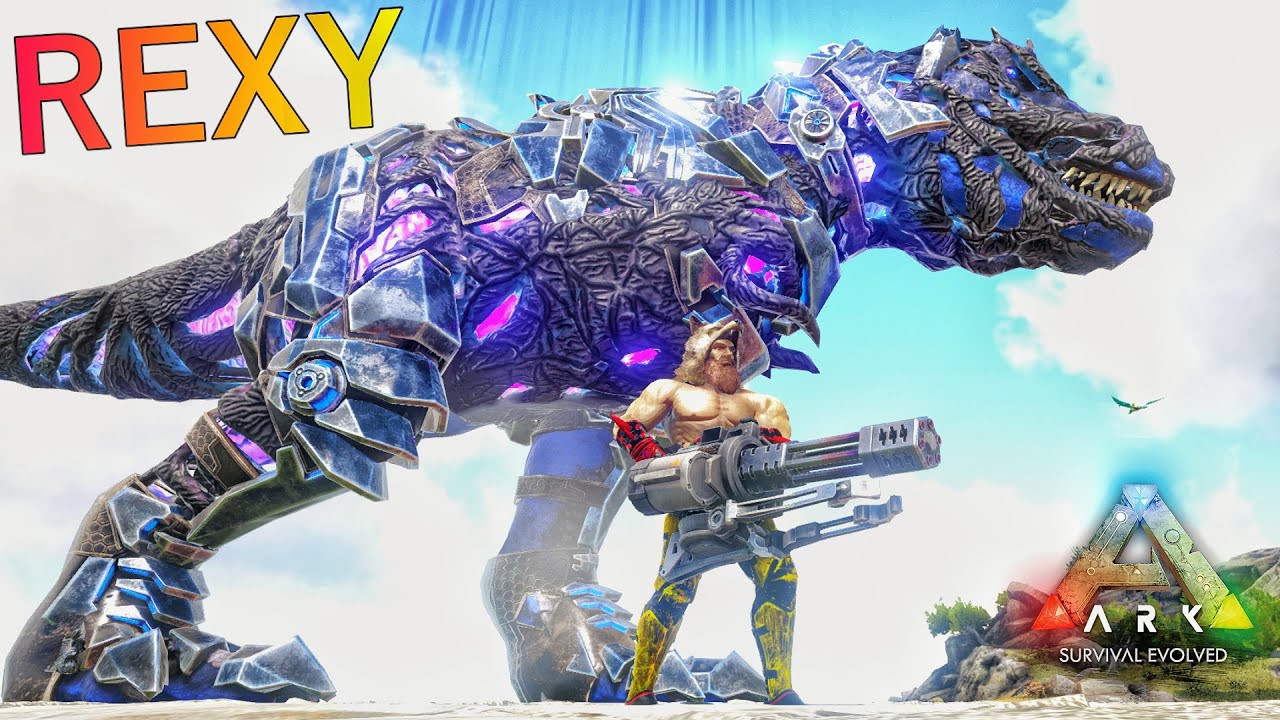 Corrupted Celestial rex Taming And Evolution 🔥🔥 : ARK Survival Evolved Primal Fear 100X : Part 30