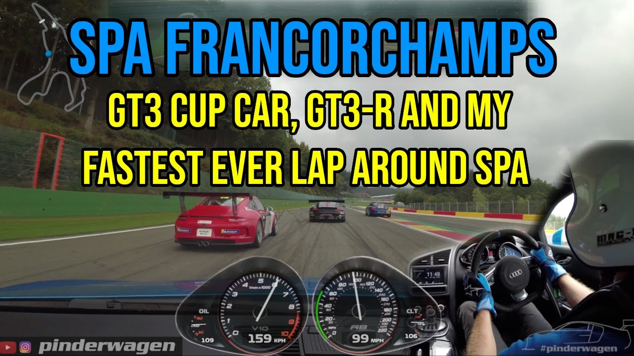 Spa Francorchamps | Fast lap | GT3 Cup Car | GT3-R | Audi R8 V10 Manual | RMA | 30th Sept 25