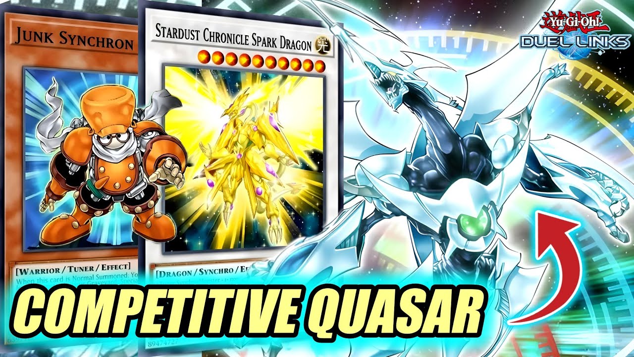 SYNCHRON QUASAR is FINALLY GOOD! Stardust Synchron Deck (inspired by @paepp ) [Yu-Gi-Oh! DUEL LINKS]