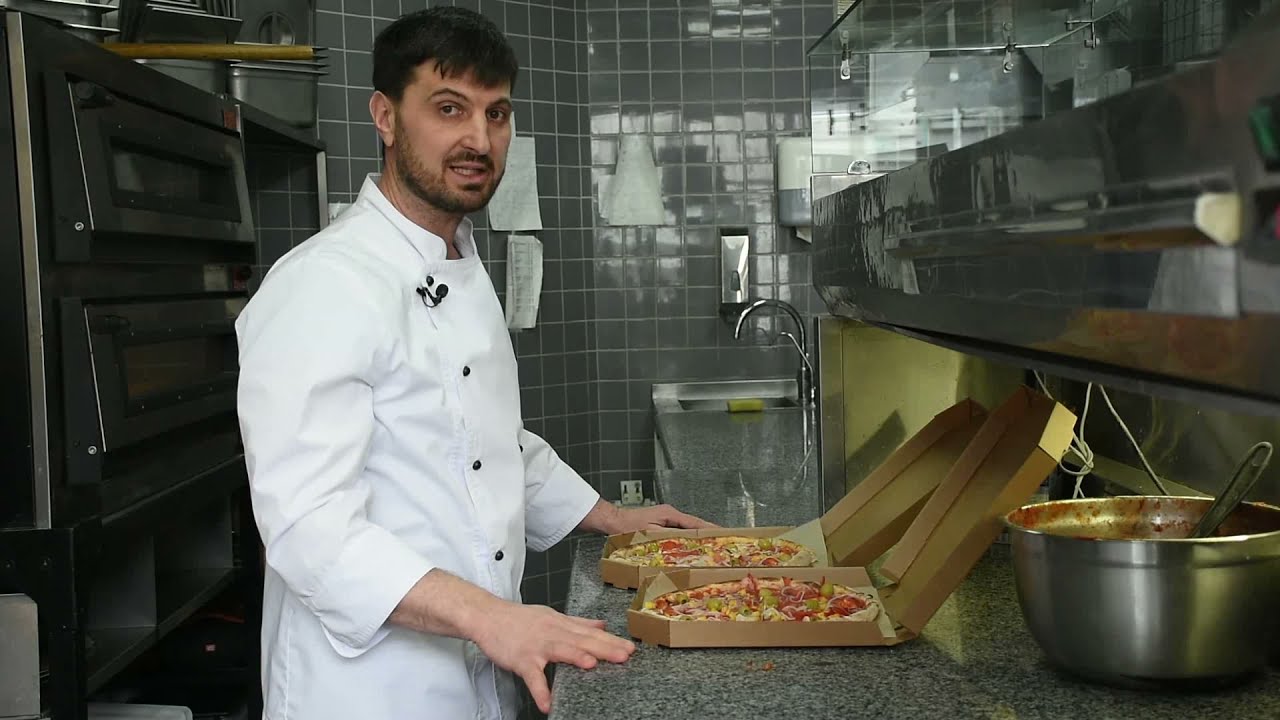 Овощная пицца (Vegetable pizza) - рецепт вегетарианской, постной пиццы 🍕 Инструкция приготовления