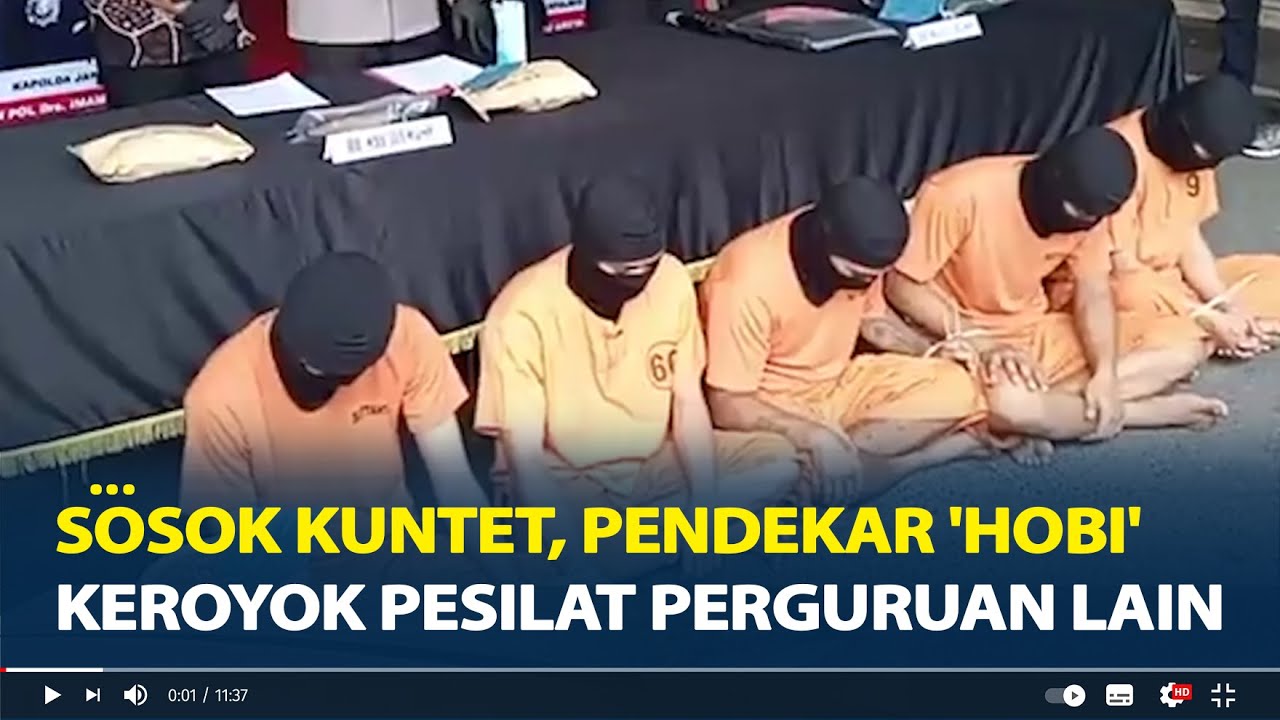 Sosok Kuntet, Pendekar 'Hobi' Keroyok Pesilat Perguruan Lain di Tulungagung
