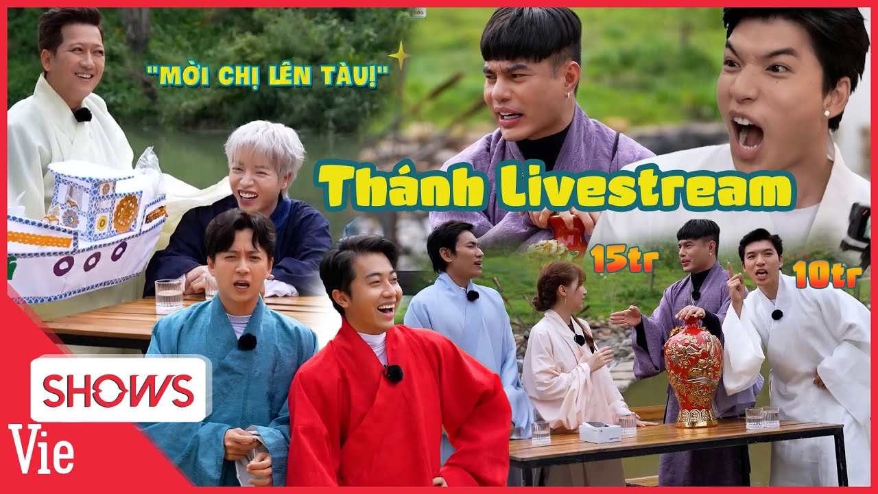 Hú hồn! Thái tử HIEUTHUHAI và Diệu Lâm đổi con gà lấy cái bình 10 triệu, Cris Phan hơn thua tới cùng