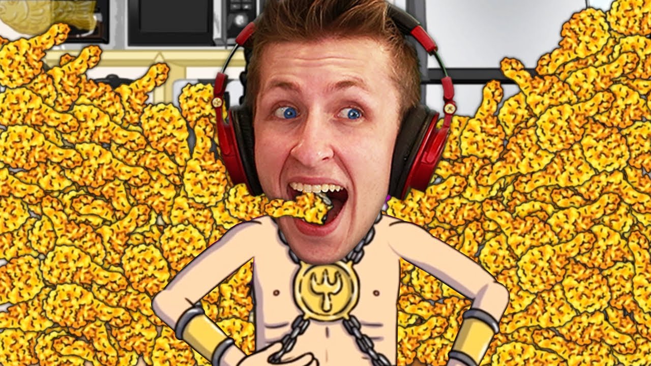 I Ate Chicken for 24 HOURS! (Food Fighter Clicker)