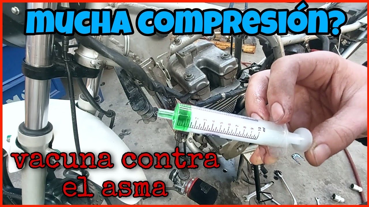 Midiendo la COMPRESION de mi MOTO! RC  cbx250/293 honda twister🔥  / Matias Azcoiti