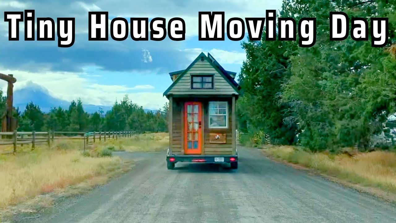 Tiny House Moving Day! Prep, Pit Stops & New Parking Spot