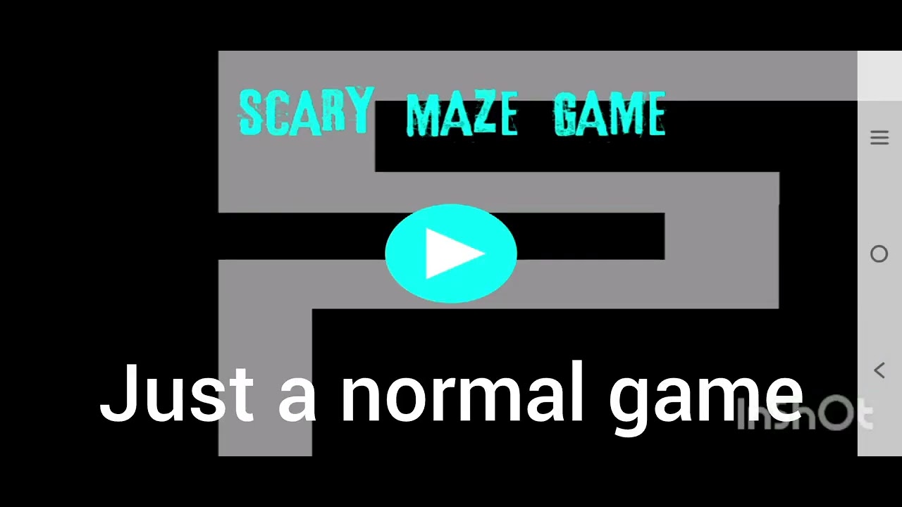 Scary Maze Game