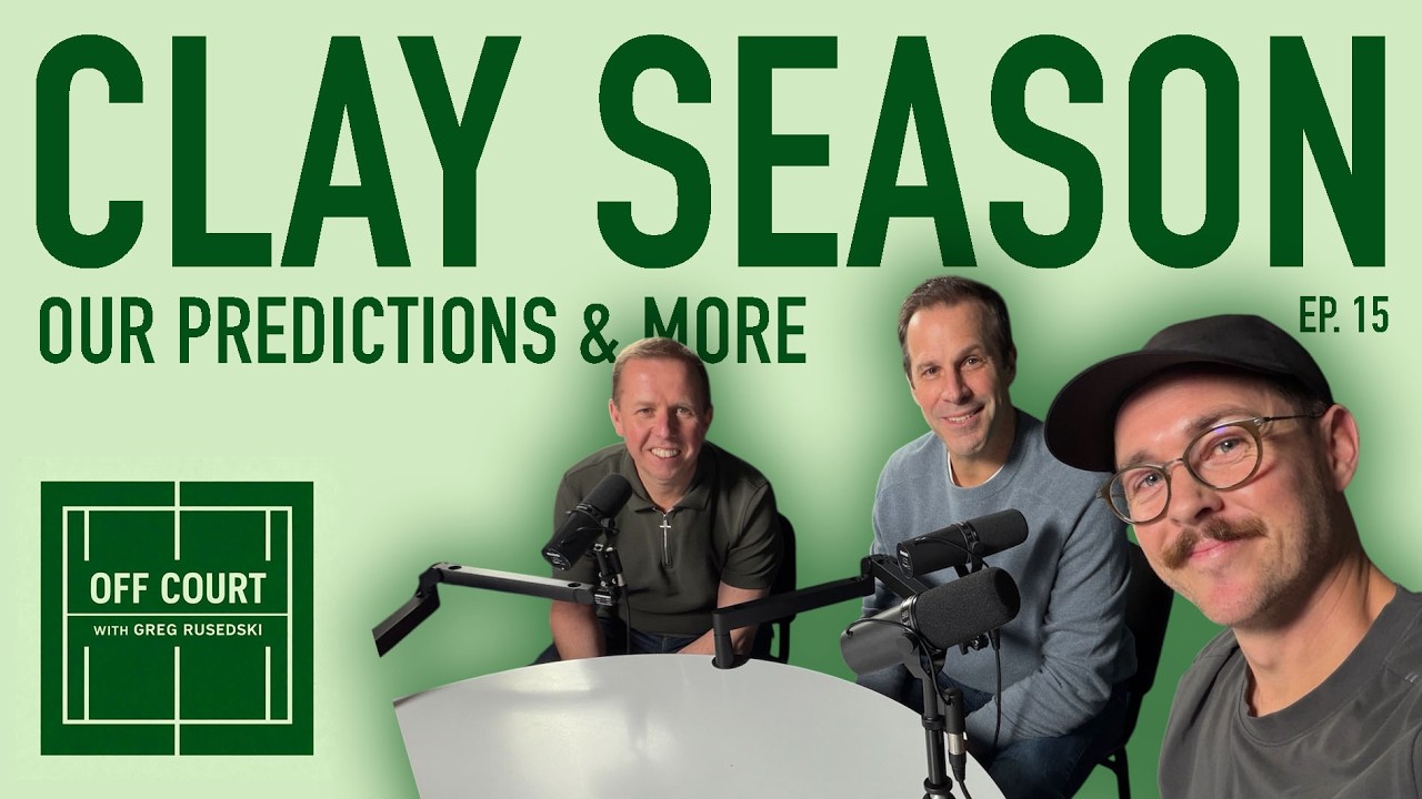 CLAY COURT PREDICTIONS | Alcaraz, Swiatek, Sinner, Eala & Djokovic | Greg's Big Announcement | Ep 14