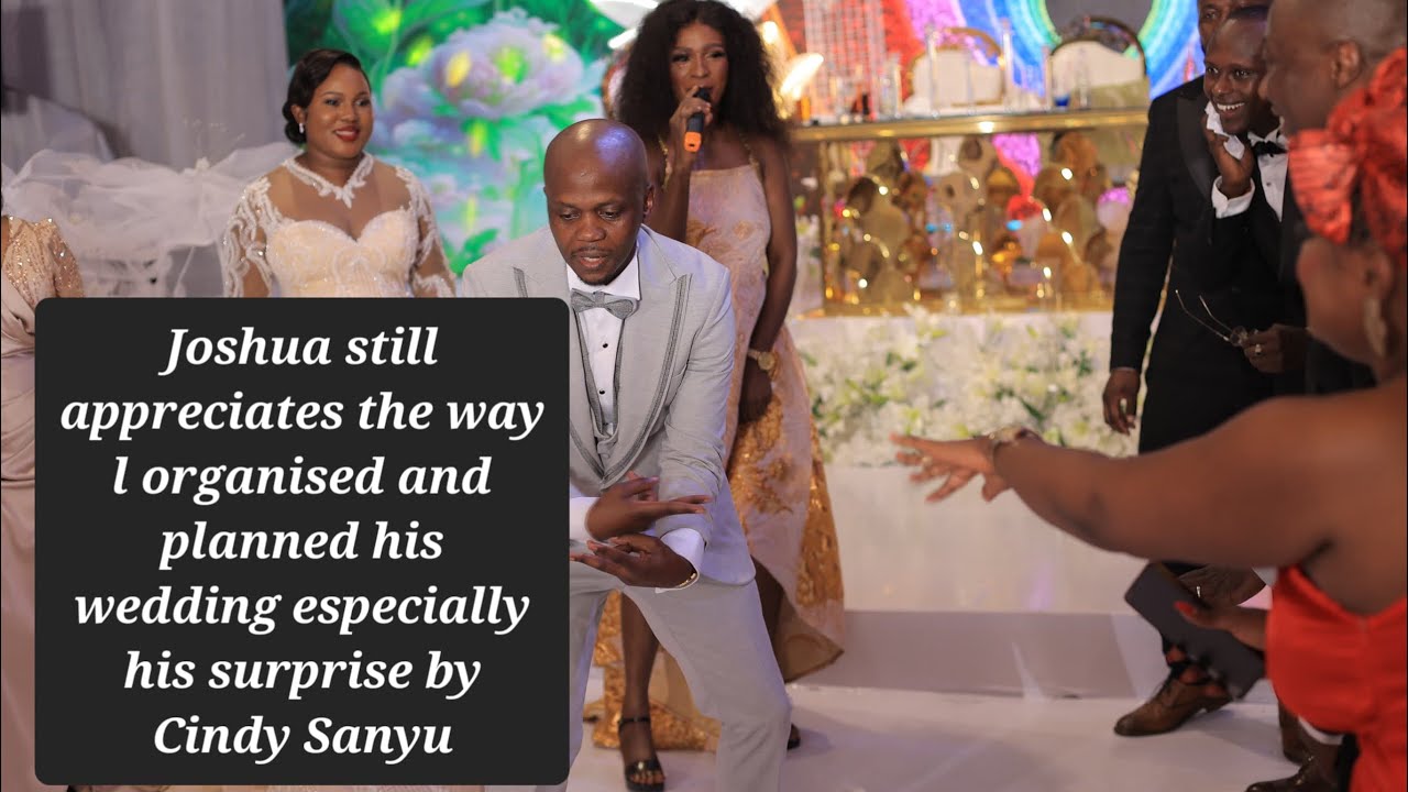 Cindy sanyu ugandan artist excites the Groom Joshua as l planned his wedding in Uganda 🇺🇬.