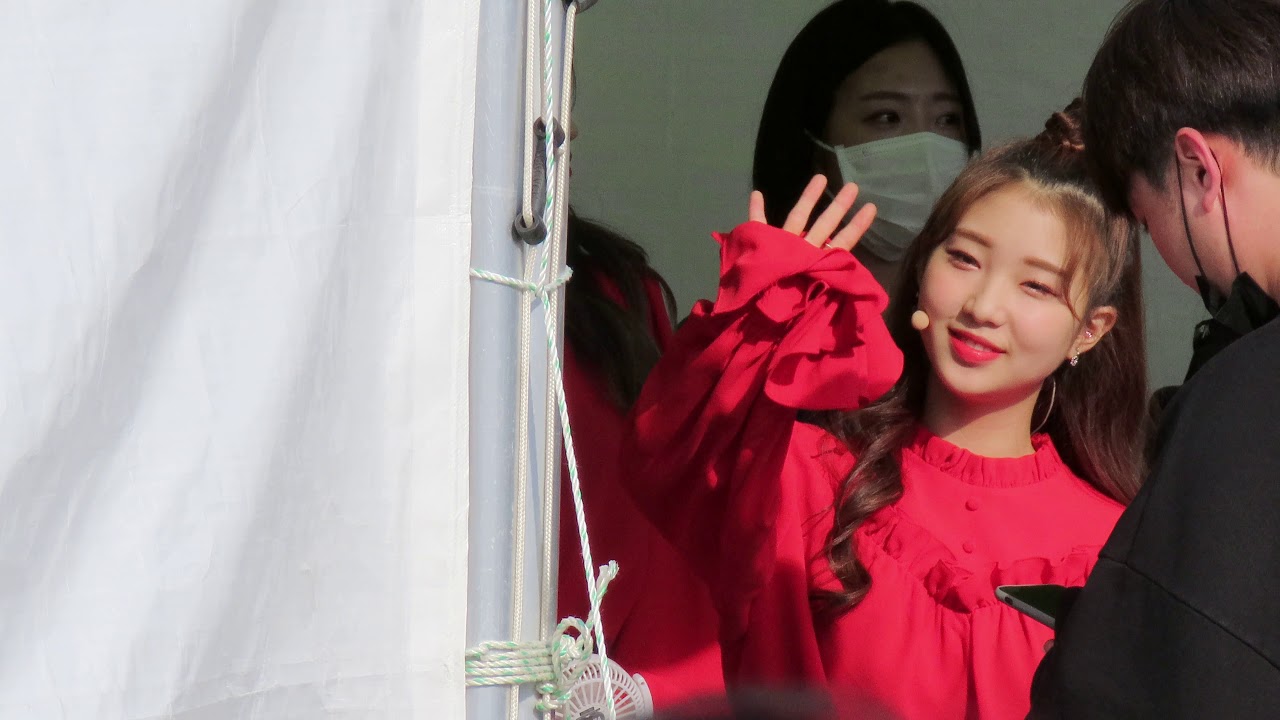 190601) 이달의소녀 여진 철원 평화이음 콘서트 대기실