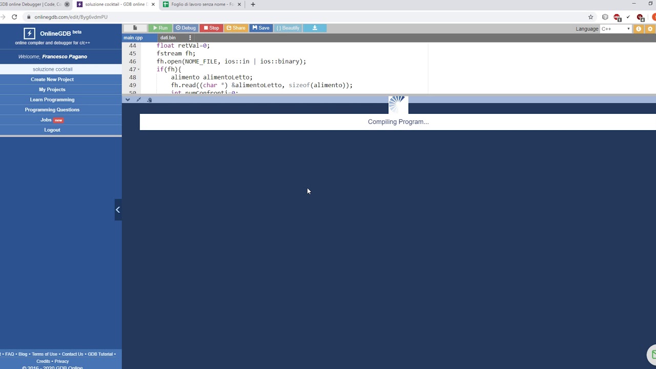 ricerca in array e file ordinati