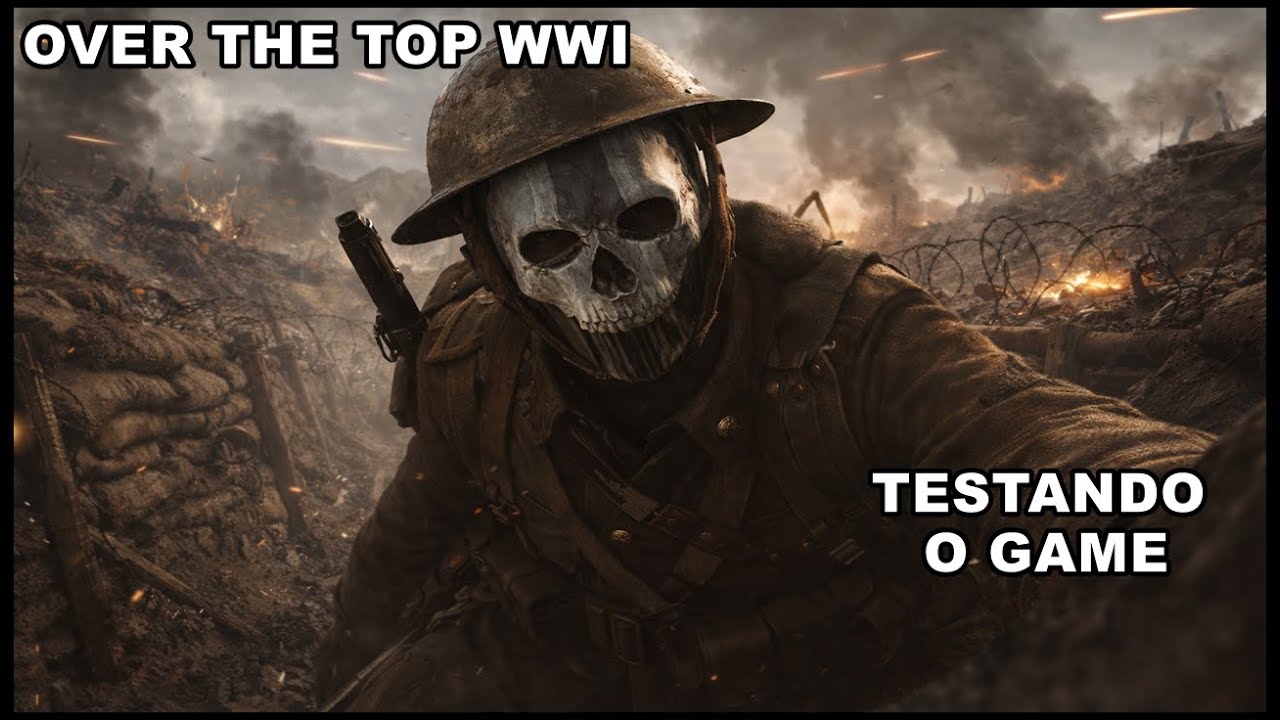 Over The Top: WWI - ESSE JOGO É SÓ PRA QUEM TEM CUIÃO
